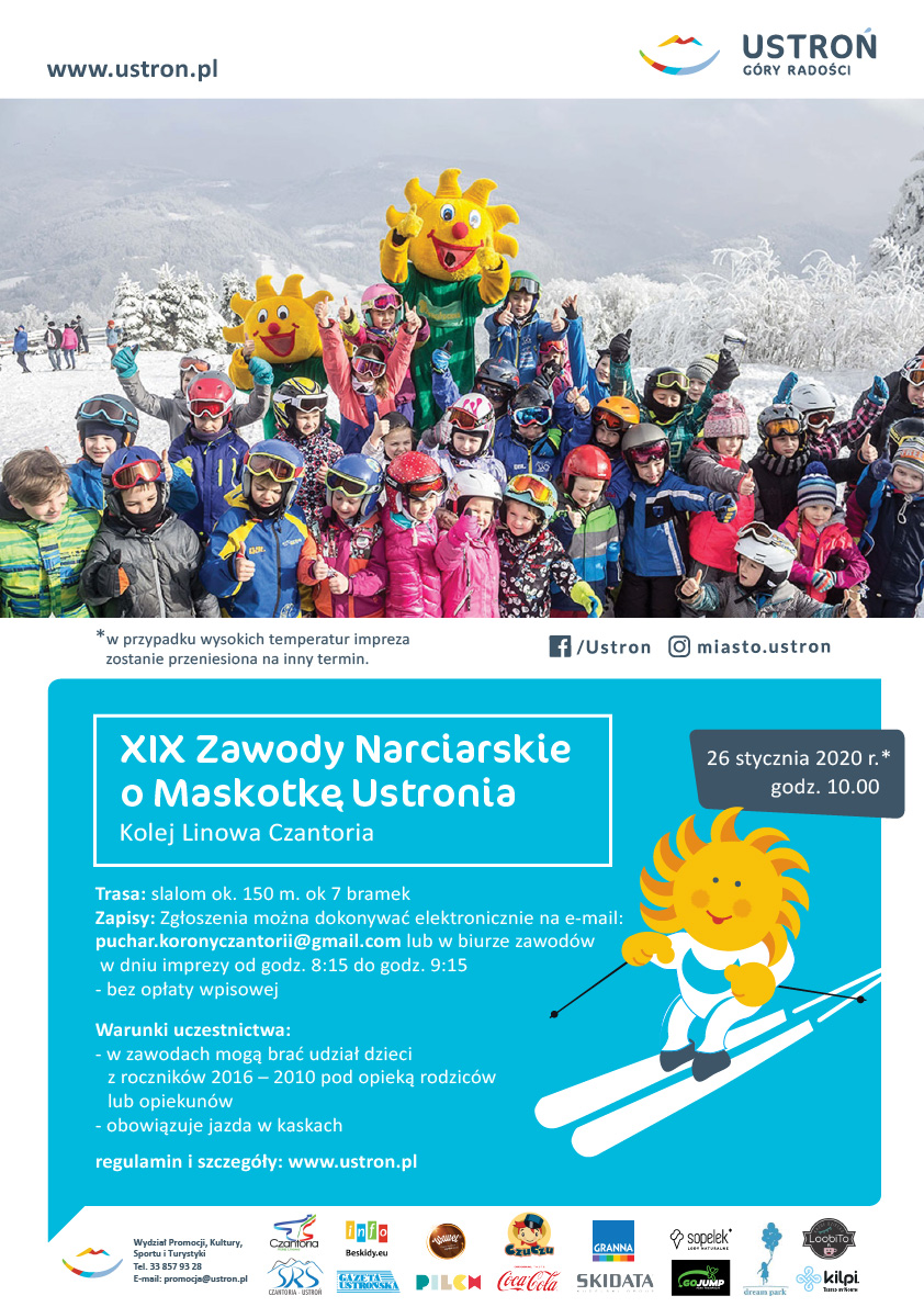 narciarskie zawody z Ustroniaczkiem